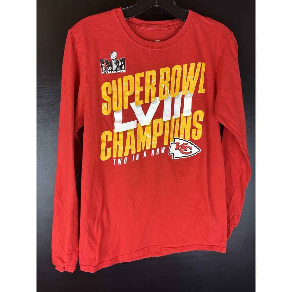 Womens Fanatics NFL Kansas City Chiefs Red Long Sleeve